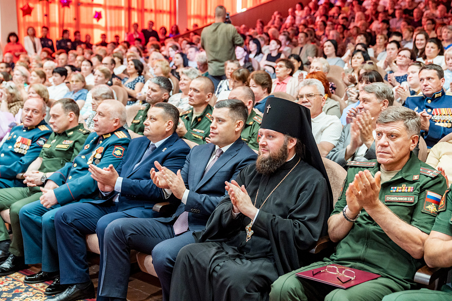 Архиепископ Аксий принял участие в праздновании 85-й годовщины клуба 1586-го военного клинического госпиталя города Подольска
